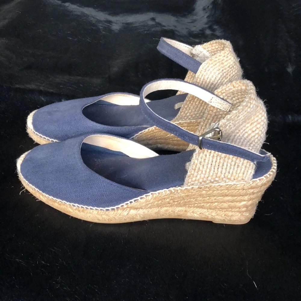 Toni Pons Blue Weave Espadrilles - Picture 3 of 11